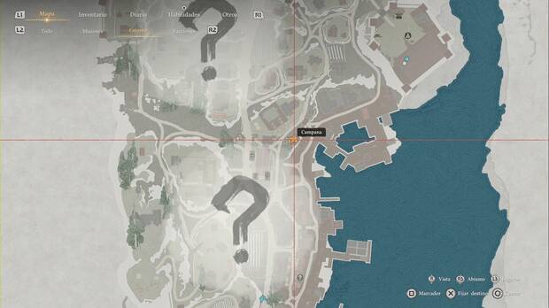 Crimson Desrt - Campanas, ubicaci�n de la campana de Pailune