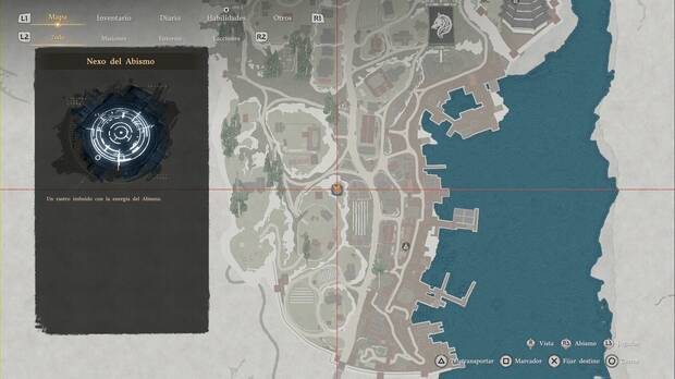 Crimson Desert - Nexos del Abismo de Pailune, ubicaci�n del punto de viaje r�pido Ciudad de Pailune (2)