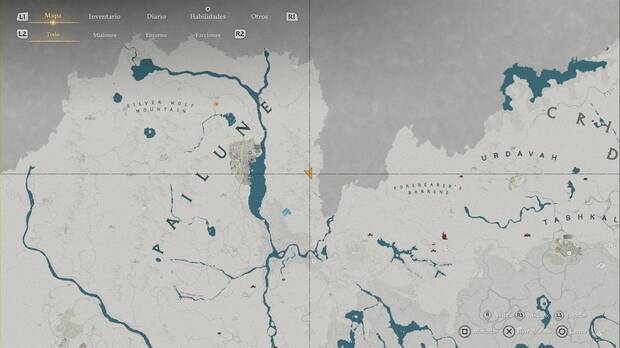 Crimson Desert - Nexos del Abismo de Pailune, ubicaci�n del punto de viaje r�pido Muro Negro (2)