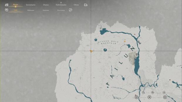 Crimson Desert - Nexos del Abismo de Pailune, ubicaci�n del punto de viaje r�pido Bosque Descarriado 2