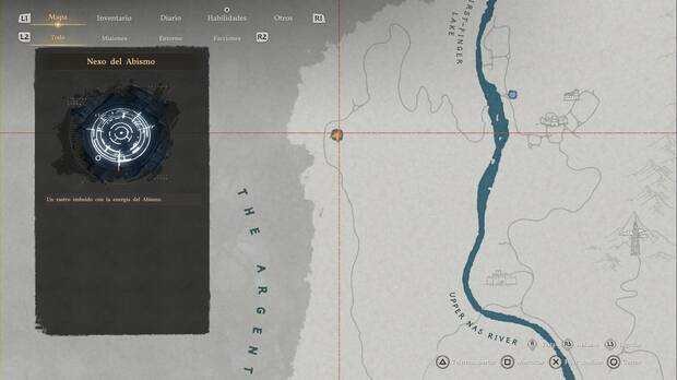 Crimson Desert - Nexos del Abismo de Pailune, ubicaci�n del punto de viaje r�pido Monta�as Blancas 3