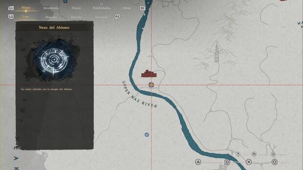 Crimson Desert - Nexos del Abismo de Pailune, ubicaci�n del punto de viaje r�pido Fortaleza de Vat'nholl