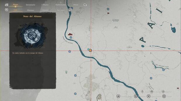 Crimson Desert - Nexos del Abismo de Pailune, ubicaci�n del punto de viaje r�pido Monta�a de los Cinco Dedos 2