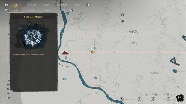 Crimson Desert - Nexos del Abismo de Pailune, ubicaci�n del punto de viaje r�pido Monta�a de los Cinco Dedos 3