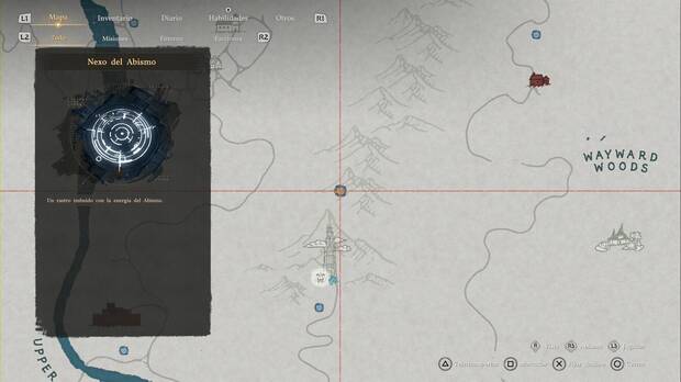 Crimson Desert - Nexos del Abismo de Pailune, ubicaci�n del punto de viaje r�pido Monta�a de los Cinco Dedos 4