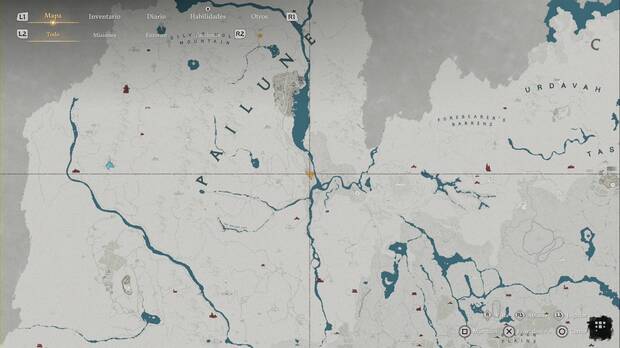 Crimson Desert - Nexos del Abismo de Pailune, ubicaci�n del punto de viaje r�pido Puerta este de Pailune