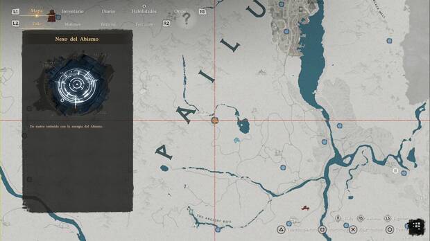 Crimson Desert - Nexos del Abismo de Pailune, ubicaci�n del punto de viaje r�pido Monta�a de Lobo Argento 4