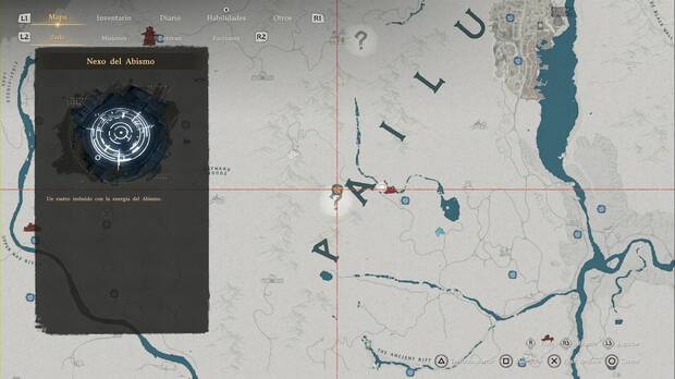 Crimson Desert - Nexos del Abismo de Pailune, ubicaci�n del punto de viaje r�pido Monta�a de Lobo Argento 5