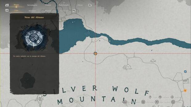 Crimson Desert - Nexos del Abismo de Pailune, ubicaci�n del punto de viaje r�pido Monta�a del Lobo Argento 2