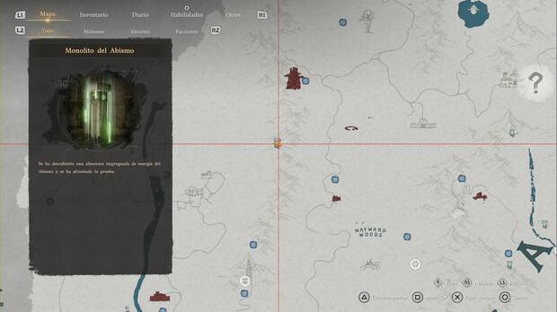 Crimson Desert - Infortunio, ubicaci�no de Mano gigante de las Lomas Ventosas