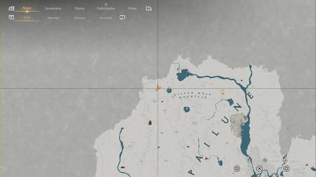 Crimson Desert - Ruinas ancestrales, Ruinas del acantilado de la monta�a de los Cinco Dedos, ubicaci�n