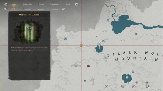 Crimson Desert - Ruinas ancestrales, Ruinas del acantilado de la monta�a de los Cinco Dedos, ubicaci�n