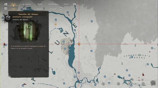 Crimson Desert - Infortunio, ubicaci�n de Colina de la A�oranza