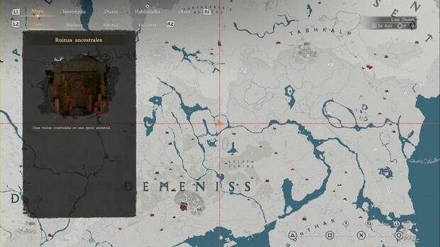 Crimson Desert - Ruinas Ancestrales, ubicaci�n de las Ruinas de la Colina Serpenteante