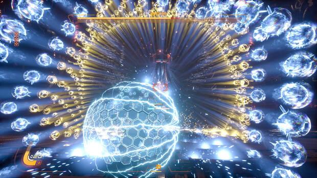 La pantalla habrá veces que se llene de disparos, con un toque de lo más arcade.