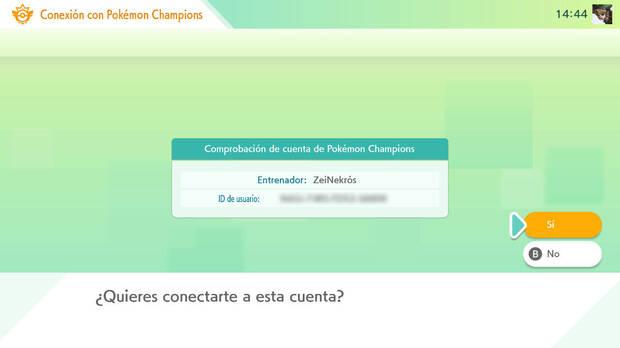 Pok�mon Champions - Conectar la cuenta de Pok�mon Champions con Pok�mon HOME