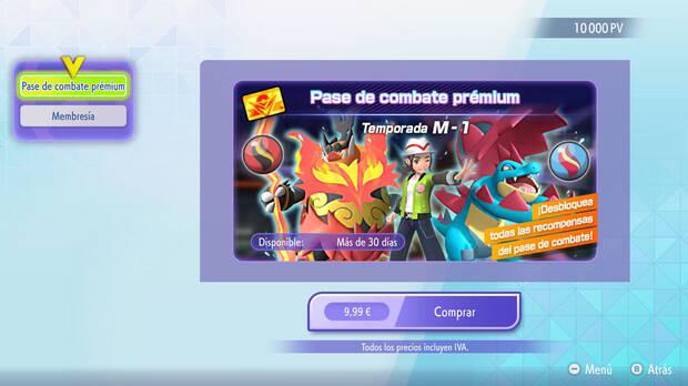 Pok�mon Champions - Precio y c�mo comprar el pase de combate pr�mium