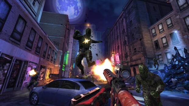 Deadshot es capaz de disparar a gran distancia.