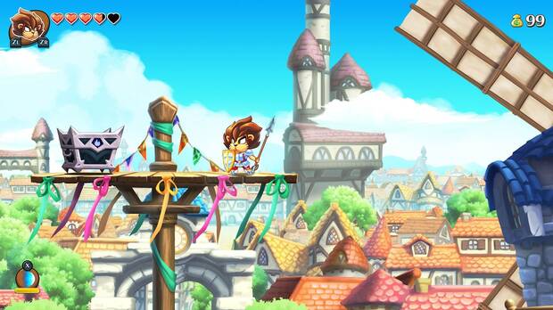 Monster Boy and the Cursed Kingdom recibe un vídeo y nuevas imágenes Imagen 2