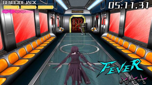 Tambi�n controlaremos a Toko Fukawa/Genocide Jack, del primer Danganronpa.