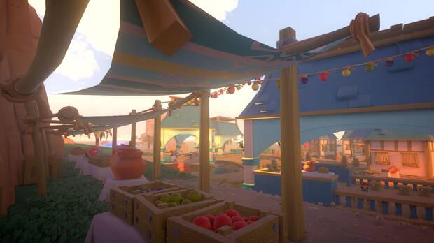 Las villas de este juego están llenas de vida.