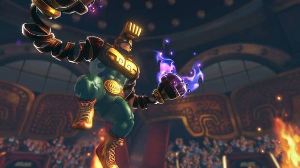Max Brass será jugable en ARMS con una futura actualización Imagen 2