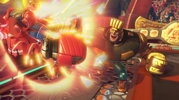 Max Brass será jugable en ARMS con una futura actualización Imagen 3