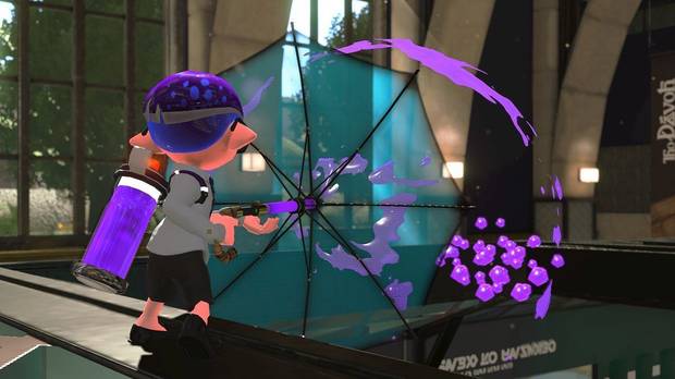 Splatoon 2 suma un nuevo tipo de paraguas Imagen 3