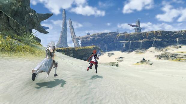 Captura de Xenoblade Chronicles 2.