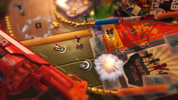 Micro Machines World Series muestra lo frentico de su jugabilidad en vdeo Imagen 3