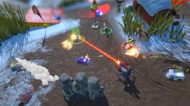 Micro Machines World Series muestra lo frentico de su jugabilidad en vdeo Imagen 2