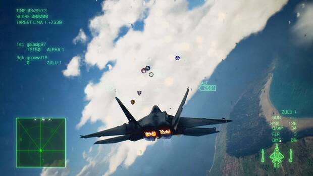 Ace Combat 7 detalla su modo multijugador Imagen 2