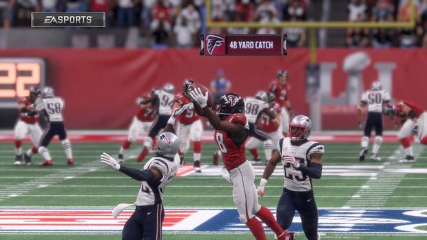 El videojuego arrancará con el encuentro librado en la pasada Superbowl.