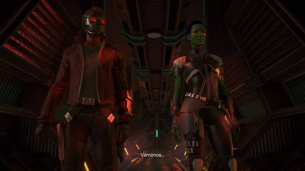 Captura de Marvel's Guardianes de la Galaxia: The Telltale Series.