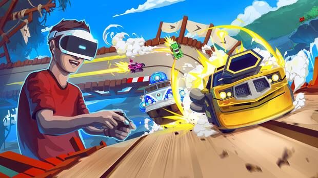 El juego de PS VR Tiny Trax nos ensea su triler de lanzamiento Imagen 2