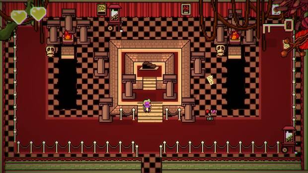 La recta final se inspira un poco en los 'action RPG' clásicos, con mecanismos, trampas y enemigos.