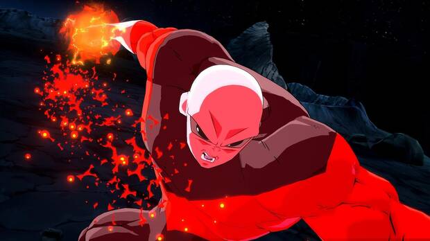 Los ataques de Jiren son simples, pero tremendamente espectaculares y da�inos.