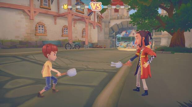 Con el minijuego de piedra, papel y tijera conseguirás aumentar la amistad.