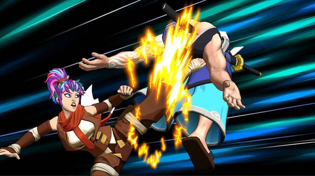 El juego cuenta con todo tipo de giros de c�mara para los ataques especiales.