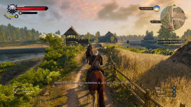 El mundo de 'The Witcher 3' es espectacular, posiblemente el m�s grande y bello que hemos visto nunca en un videojuego.