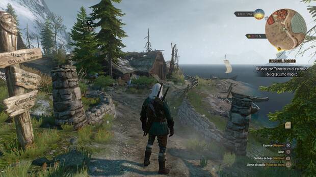 Los primeros pasos por la fr�a Skellige te dejan con la boca abierta.