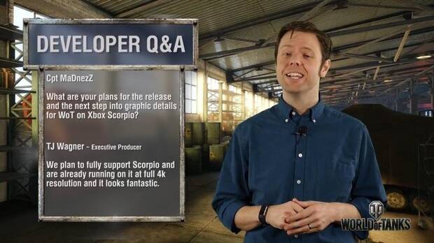 World of Tanks contará con soporte para resolución 4K nativa en Scorpio Imagen 2