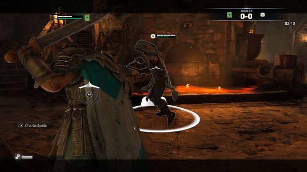 Los empujones del Centurión nos permiten llevar a cabo combos devastadores.