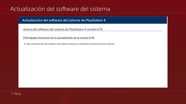 PlayStation 4 recibe el nuevo firmware 4.70 Imagen 2