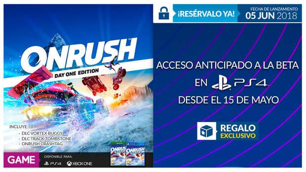 GAME detalla sus incentivos por la reserva de Onrush en PS4 y Xbox One Imagen 2