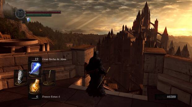 Anor Londo luce espectacular gracias a las mejoras en la iluminación.