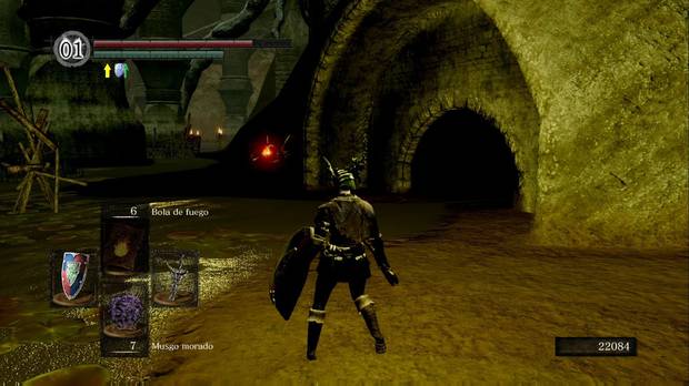 Dark Souls Remastered, Ciudad infestada, Pantano, Orillas, Hoguera oculta
