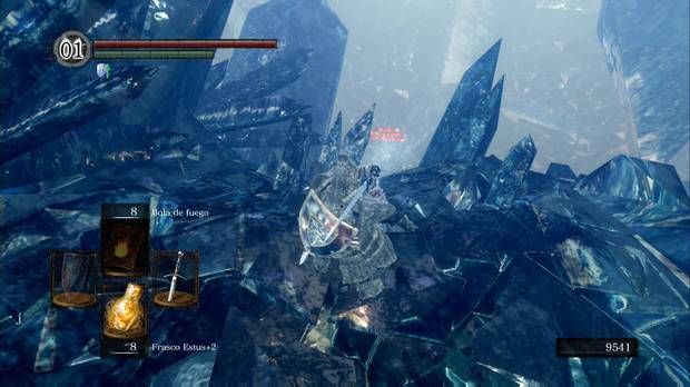 Dark Souls Remastered, Cueva de cristal