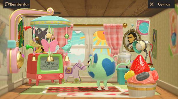 En el Toy-Con de la casa interactuamos con un animalito que cambia de color seg�n la comida que le demos. Podemos ba�arle, dormirle, darle de comer, que haga ejercicio o jugar con �l.