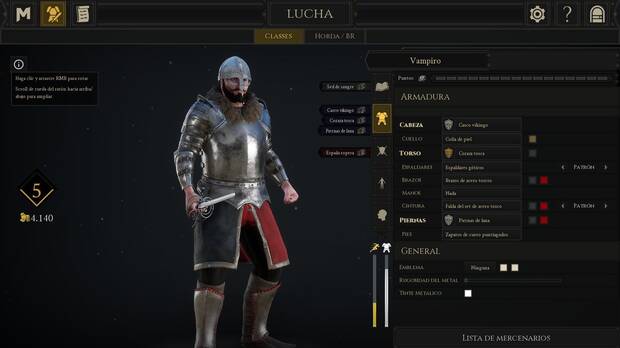 Podremos crear nuestro guerrero a medida gracias a un completo editor que dejar� a los jugadores m�s que satisfechos.